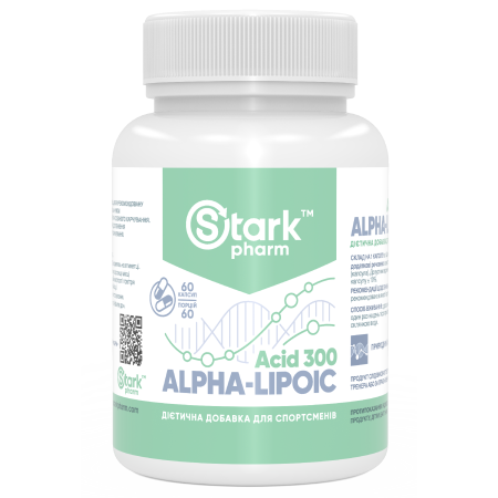 Alpha Lipoic Acid (ALA) 300 мг (60 капсул)