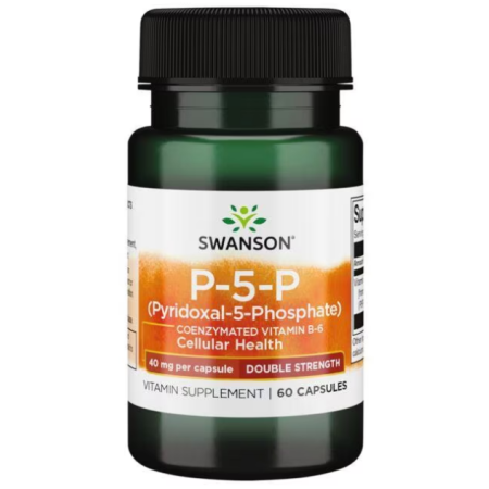 Витамин B6 Swanson – P-5-P 40 мг (60 капсул)