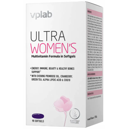 Вітаміни для жінок VPLab - Ultra Women's Multivitamin (90 капсул)
