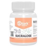 Подсластитель сукралоза 25 грамм (100% безвредность, 600 раз слаще сахара)