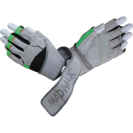 Перчатки MadMax - MFG-860 Wild серо-зеленые (размер M)