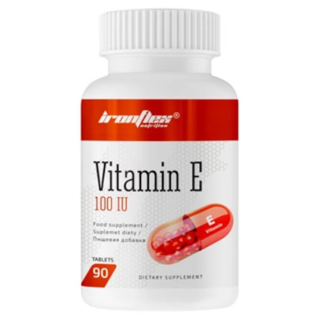 Вітаміни IronFlex - Vitamin E 100 IU (90 пігулок)