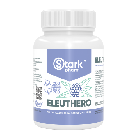 Екстракт елеутерококу Stark Pharm - Eleuthero 35 мг (200 таблеток)