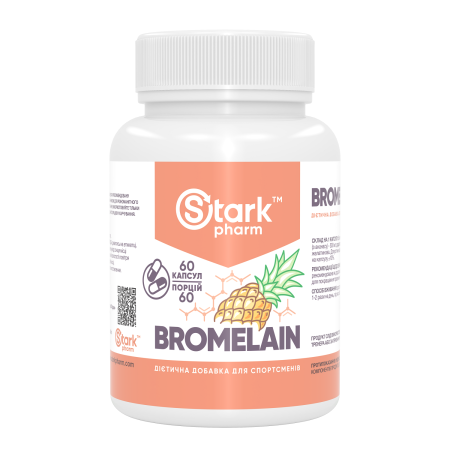 Бромелайн Stark Pharm - Stark Bromelain 300 мг (60 капсул)