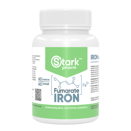 Заліза фумарат Stark Pharm - Stark Iron Fumarate 50 мг (60 капсул)