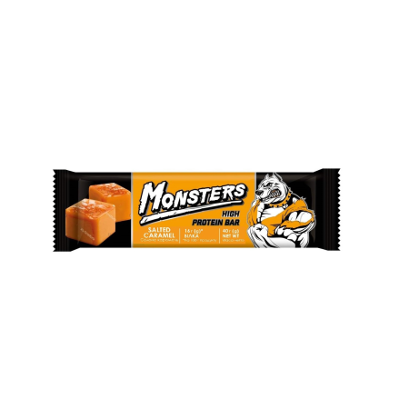 Protein bar Monsters - High Protein Bar (Salted Caramel) (40 grams)
