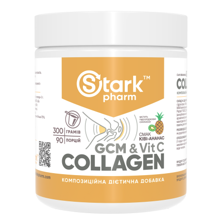 Здоровье суставов Stark Pharm - GCM Collagen & Vitamin C (300 граммов)