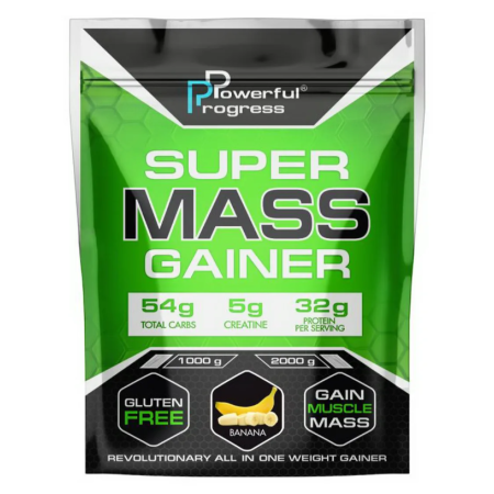 Гейнер Powerful Progress - Super Mass Gainer (4000 г)