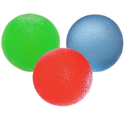 Set of silicone expander balls (hand trainer) PowerPlay - Grip Ball Set PP 4339 (3 pcs)