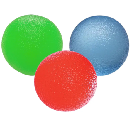 Set of silicone expander balls (hand trainer) PowerPlay - Grip Ball Set PP 4339 (3 pcs)