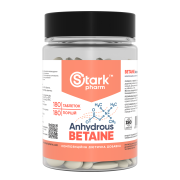 Безводний бетаїн Stark Pharm - Stark Betaine Anhydrous 500 мг (180 таблеток)