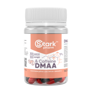 Стимулятор передтренувальний Stark Pharm - Stark DMAA 100 мг + Caffeine 200 мг (30 капсул) передтреник ДМАА