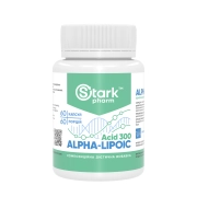 Stark Pharm Antioxidant – Stark Alpha Lipoic Acid, alpha-lipoic acid (ALA) 300 mg (60 enteric-coated capsules)