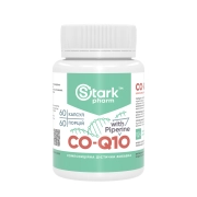 Antioxidant Stark Pharm - Stark CO-Q10 (coenzyme) with Piperine 100 mg (60 vegan capsules)
