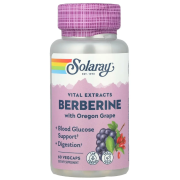Берберин Solaray - Berberine with Oregon Grape (60 капсул)