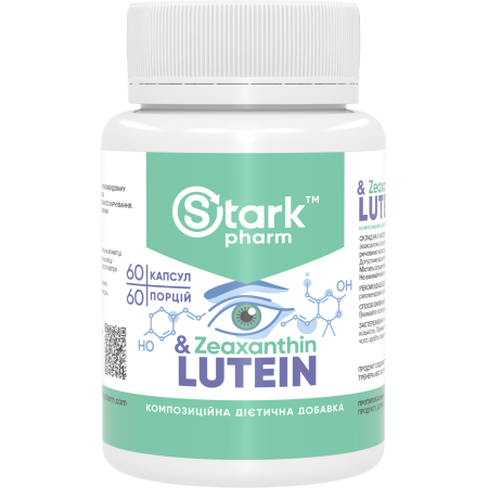 For vision Stark Pharm - Stark Lutein & Zeaxanthin, lutein, zeaxanthin (60 capsules)