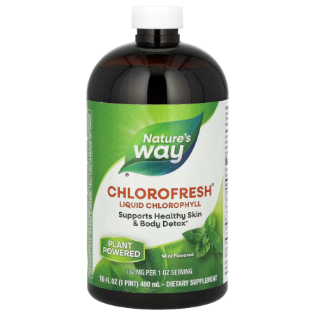Рідкий хлорофіл Nature's Way - Chlorofresh (480 мл), смак м'ята