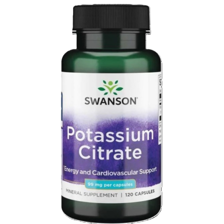 Swanson Comprehensive Body Support — Potassium Citrate, potassium citrate 99 mg (120 capsules)