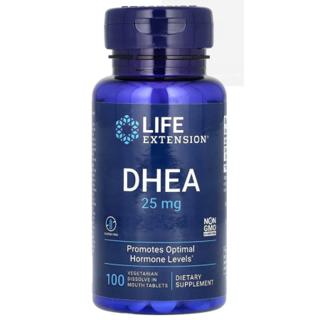 Life Extension Hormone Support - DHEA 25 mg (100 tablets)