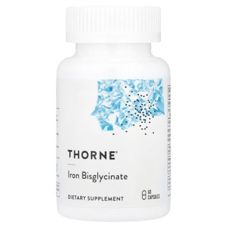 Thorne Iron - Iron Bisglycinate (60 capsules)