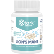Ежовик гребенчатый Stark Pharm - Stark Lion's Mane 500 мг (60 таблеток)