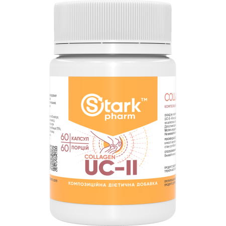Collagen type 2 for joints Stark Pharm - Stark Collagen UC-II, undenatured (60 vegetable capsules)