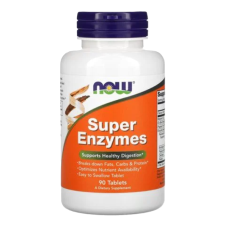 Now Foods Enzyme Complex - Super Enzymes, digestive enzymes (90 tablets)