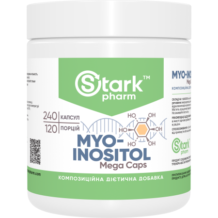 Інозитол Stark Pharm - Stark Myo-Inositol 500 мг (240 капсул)