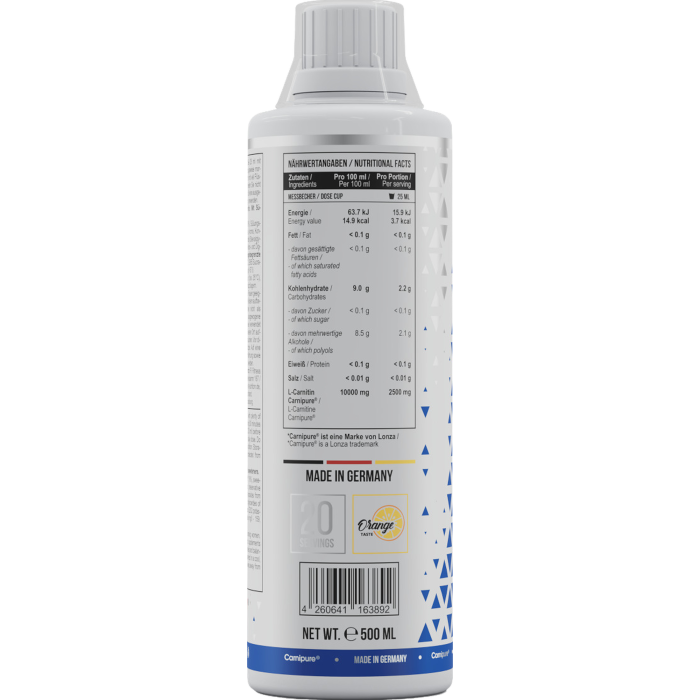 does l carnitine give energy L-Carnitine Drink