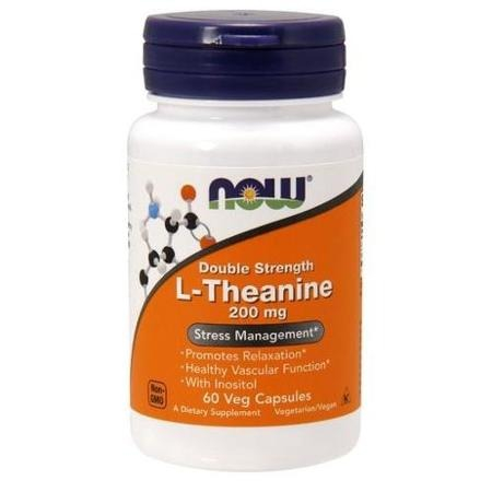 L-Theanine 200 mg 60 capsules Now Foods (L-Theanine)